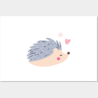 Cute Hedgehog Posters and Art